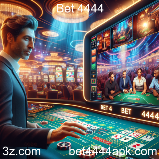 A Experiência do Cassino Ao Vivo no Bet 4444